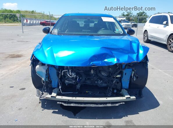 3N1AB8DV3MY209086 2021 NISSAN SENTRA Синий Вид задней части салона