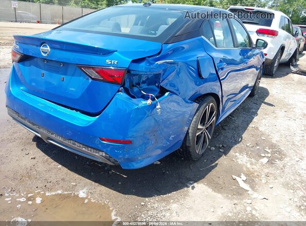 3N1AB8DV3MY243108 2021 NISSAN SENTRA Blue Vista frontal