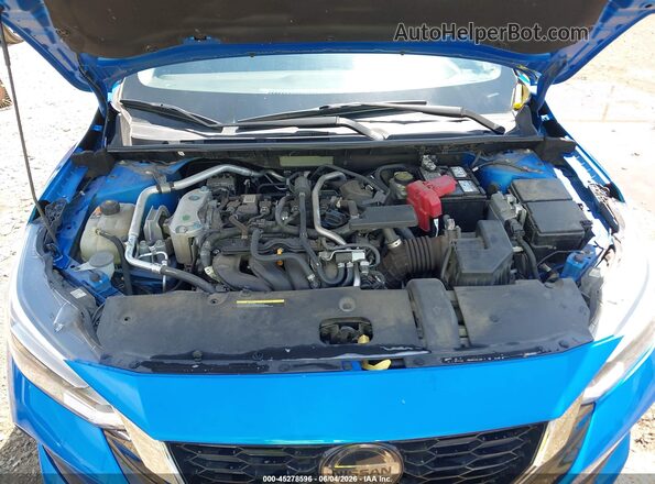 3N1AB8DV3MY243108 2021 NISSAN SENTRA Blue Vista trasera