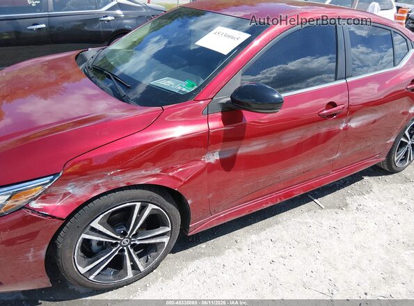 3N1AB8DV3PY243095 2023 NISSAN SENTRA Red Vista frontal