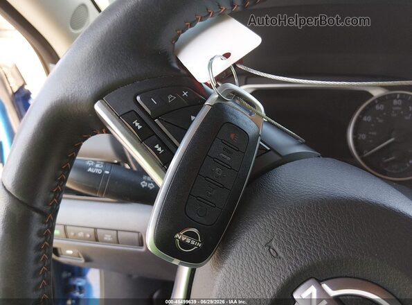 3N1AB8DV3RY282272 2024 NISSAN SENTRA Blue წინა პანელის ხედი