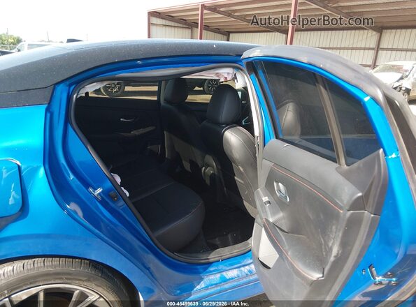 3N1AB8DV3RY282272 2024 NISSAN SENTRA Blue VIN კოდის სტიკერის ხედი