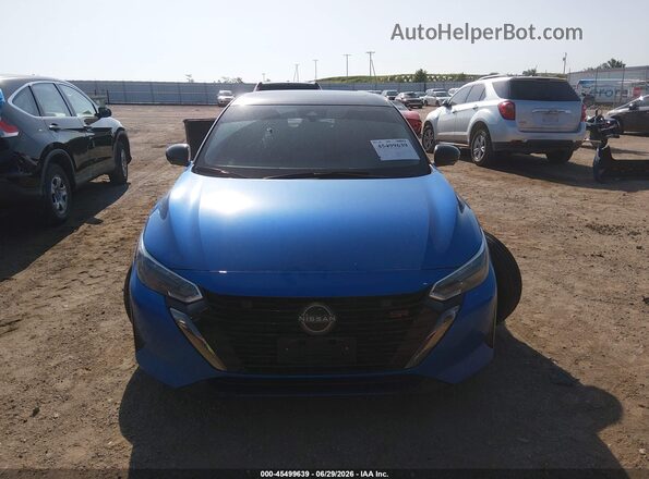 3N1AB8DV3RY282272 2024 NISSAN SENTRA Blue უკანა სალონის ხედი