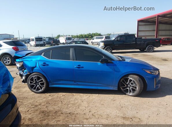 3N1AB8DV3RY282272 2024 NISSAN SENTRA Blue სალონის 360-გრადუსიანი ხედი