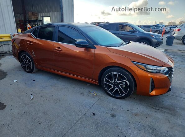 3N1AB8DV3RY370402 2024 NISSAN SENTRA Orange Delantero derecho