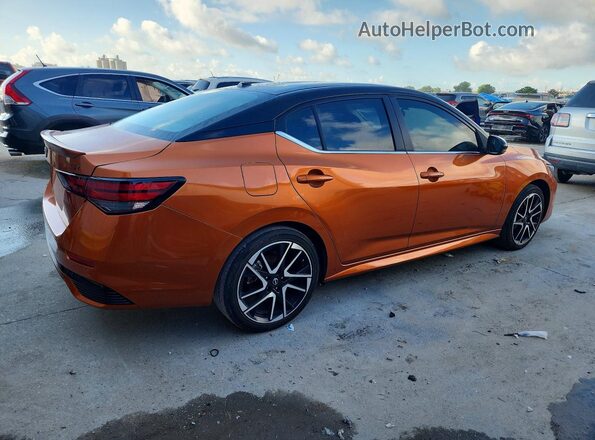 3N1AB8DV3RY370402 2024 NISSAN SENTRA Orange Trasero derecho