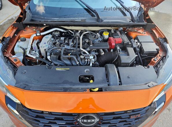 3N1AB8DV3RY370402 2024 NISSAN SENTRA Orange Vista interior trasera