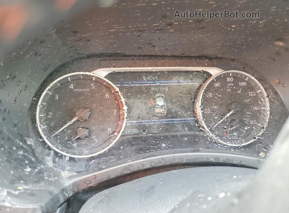 3N1AB8DV3SY235975 2025 NISSAN SENTRA Gray Вид щитка приладів