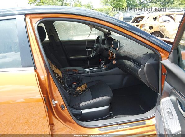 3N1AB8DV3SY250671 2025 NISSAN SENTRA Orange Front interior view