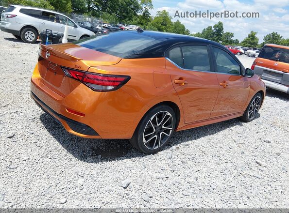 3N1AB8DV3SY250671 2025 NISSAN SENTRA Orange Rear right