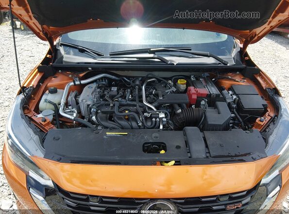 3N1AB8DV3SY250671 2025 NISSAN SENTRA Orange Rear view