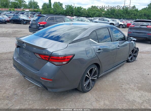 3N1AB8DV4MY200624 2021 NISSAN SENTRA Gray Trasero derecho