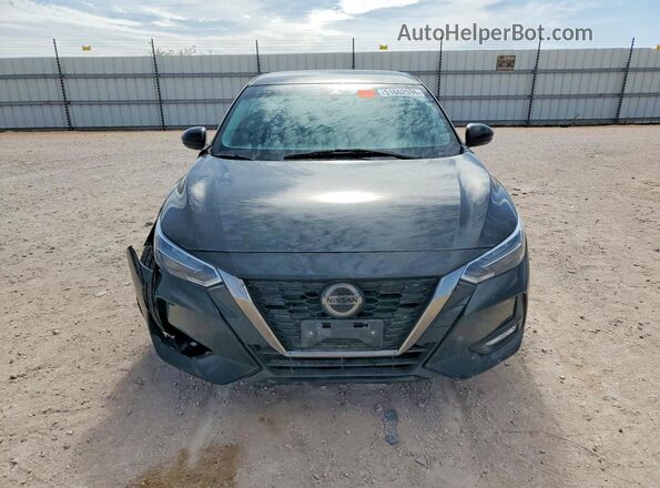 3N1AB8DV4MY201711 2021 NISSAN SENTRA Черный Вид спереди