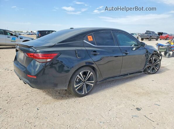 3N1AB8DV4MY201711 2021 NISSAN SENTRA Черный Задняя правая четверть