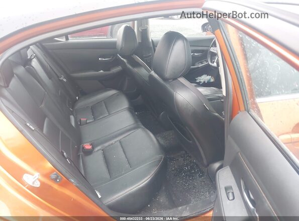 3N1AB8DV4MY231744 2021 NISSAN SENTRA Orange Vista de la etiqueta del VIN