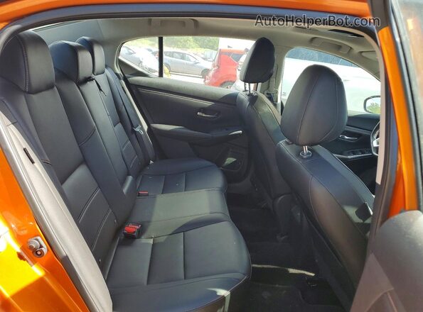 3N1AB8DV4MY303705 2021 NISSAN SENTRA Оранжевый Вид задних сидений
