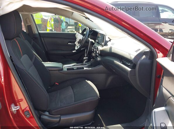 3N1AB8DV4PY238116 2023 NISSAN SENTRA Red Vista interior delantera