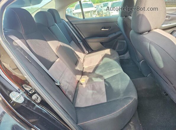 3N1AB8DV4PY241727 2023 NISSAN SENTRA Black Rear seats view