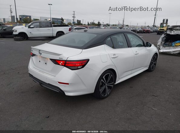 3N1AB8DV4PY310402 2023 NISSAN SENTRA Белый Задняя правая четверть