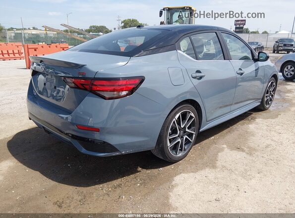 3N1AB8DV4RY350563 2024 NISSAN SENTRA Light Blue Задняя правая четверть