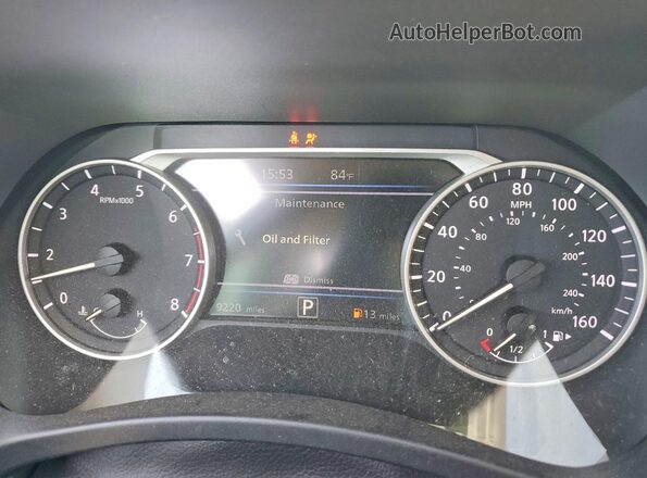 3N1AB8DV4SY340394 2025 NISSAN SENTRA Gray Instrument cluster view