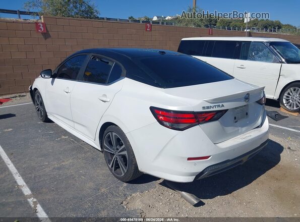 3N1AB8DV5LY283866 2020 NISSAN SENTRA White Trasero izquierdo