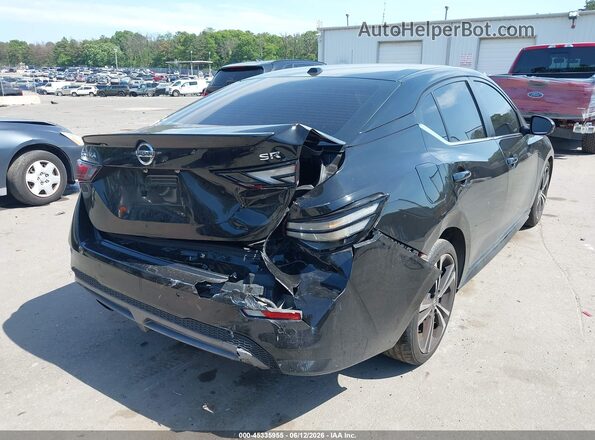 3N1AB8DV5MY203595 2021 NISSAN SENTRA Black Դիմացի տեսք