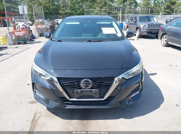 3N1AB8DV5MY203595 2021 NISSAN SENTRA Black Սարքավորումների վահանակի տեսք