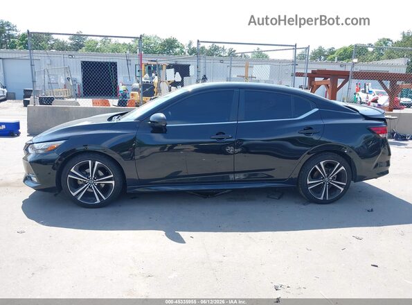 3N1AB8DV5MY203595 2021 NISSAN SENTRA Black Սալոնի 360 աստիճան տեսք