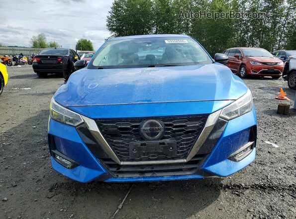 3N1AB8DV5MY283531 2021 NISSAN SENTRA Blue 