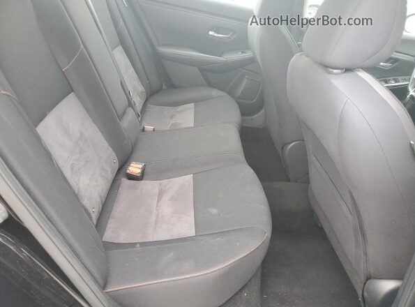 3N1AB8DV5MY290950 2021 NISSAN SENTRA Black უკანა სავარძლების ხედი