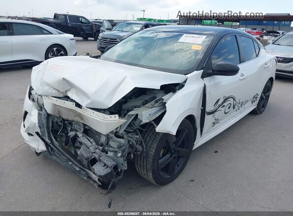 3N1AB8DV5PY279838 2023 NISSAN SENTRA Белый Передняя левая четверть
