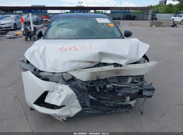3N1AB8DV5PY279838 2023 NISSAN SENTRA Белый Вид панели приборов