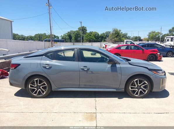 3N1AB8DV5SY233080 2025 NISSAN SENTRA Gray Rear interior view
