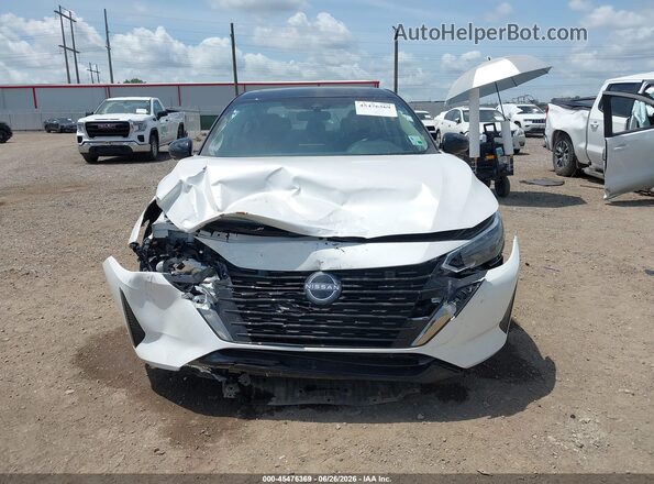 3N1AB8DV5SY409481 2025 NISSAN SENTRA White Widok z przodu