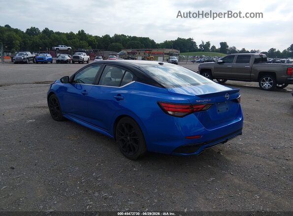 3N1AB8DV6RY208456 2024 NISSAN SENTRA Blue Trasero izquierdo