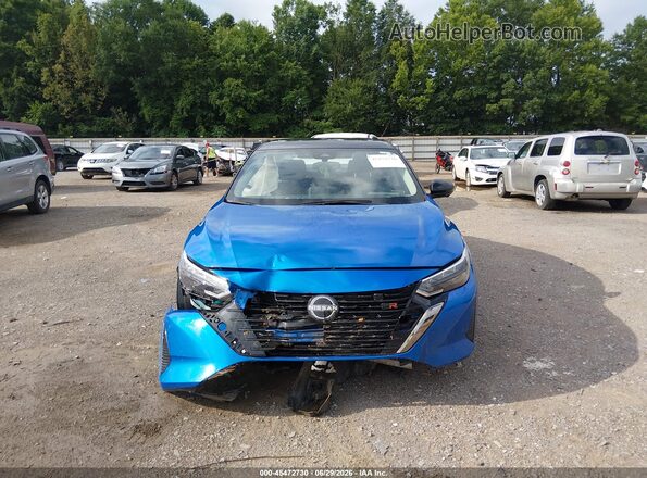 3N1AB8DV6RY208456 2024 NISSAN SENTRA Blue Vista del cuadro de instrumentos