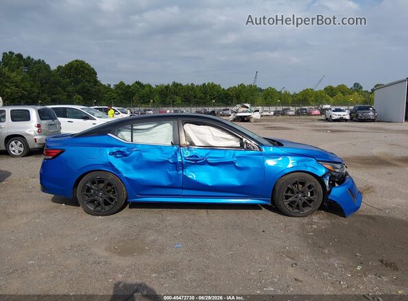 3N1AB8DV6RY208456 2024 NISSAN SENTRA Blue Vista interior trasera
