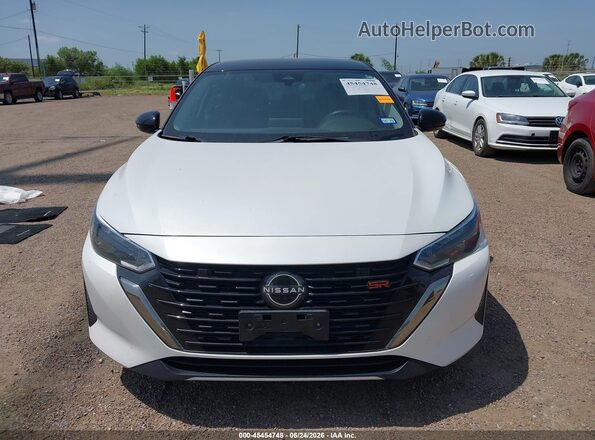 3N1AB8DV6RY226777 2024 NISSAN SENTRA Белый Вид щитка приборов