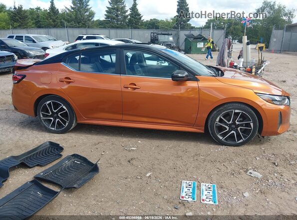 3N1AB8DV6RY332162 2024 NISSAN SENTRA Оранжевый Вид задней части салона