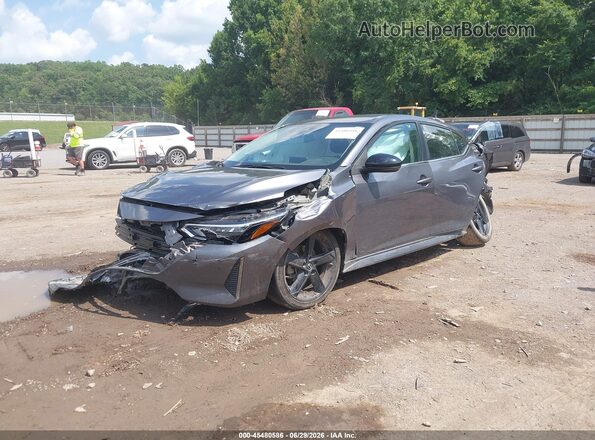 3N1AB8DV6RY335871 2024 NISSAN SENTRA Gray Vista tres cuartos delantera izquierda