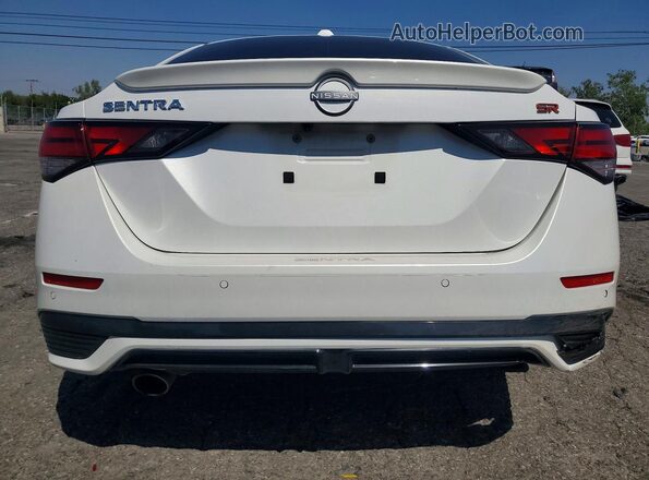 3N1AB8DV6RY383502 2024 NISSAN SENTRA Белый Вид сзади