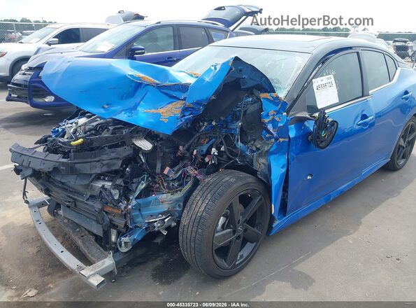 3N1AB8DV6SY257517 2025 NISSAN SENTRA Blue Front view