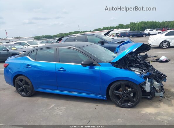 3N1AB8DV6SY257517 2025 NISSAN SENTRA Blue 360 interior view