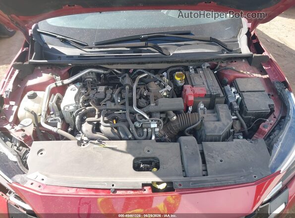 3N1AB8DV6SY294082 2025 NISSAN SENTRA Burgundy Вид ззаду