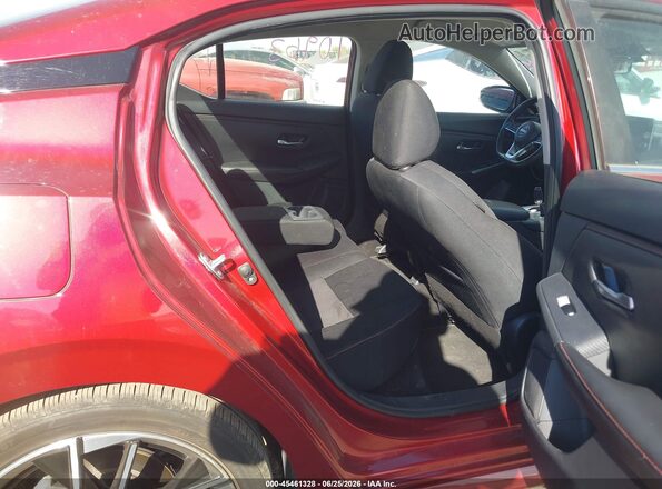 3N1AB8DV6SY294082 2025 NISSAN SENTRA Burgundy Вид наклейки з VIN-кодом