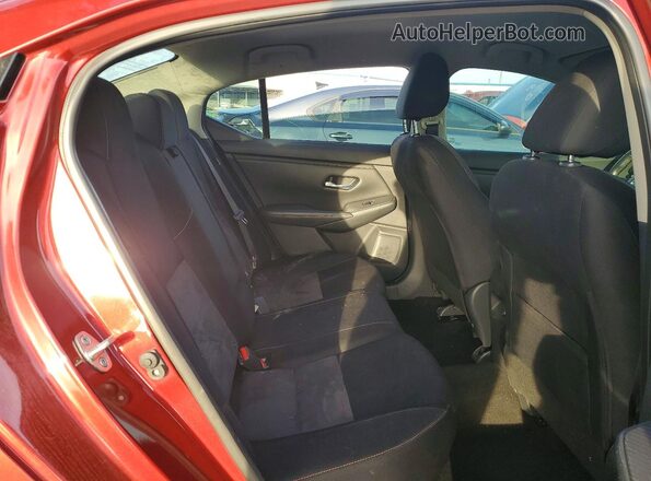 3N1AB8DV7MY211391 2021 NISSAN SENTRA Red Vista de los asientos traseros