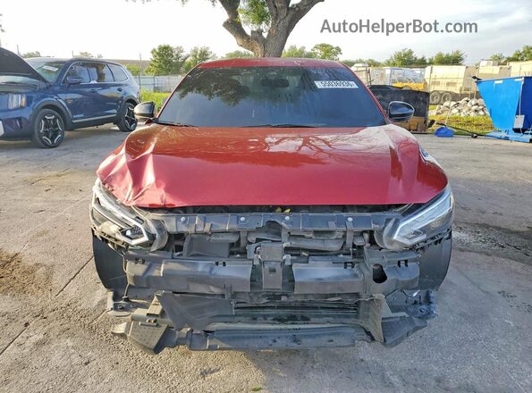 3N1AB8DV7MY211391 2021 NISSAN SENTRA Red Vista frontal