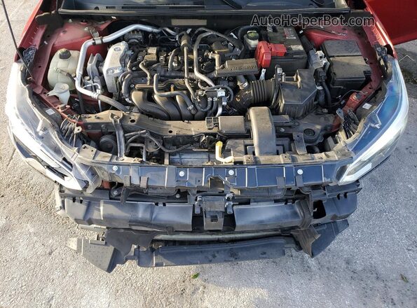 3N1AB8DV7MY211391 2021 NISSAN SENTRA Red Vista interior trasera