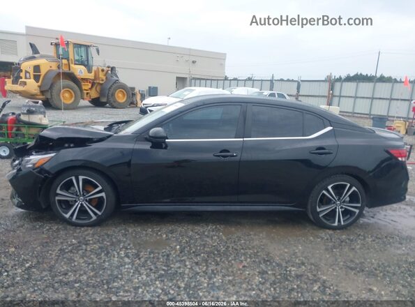 3N1AB8DV7MY319428 2021 NISSAN SENTRA Black Widok wnętrza 360 stopni